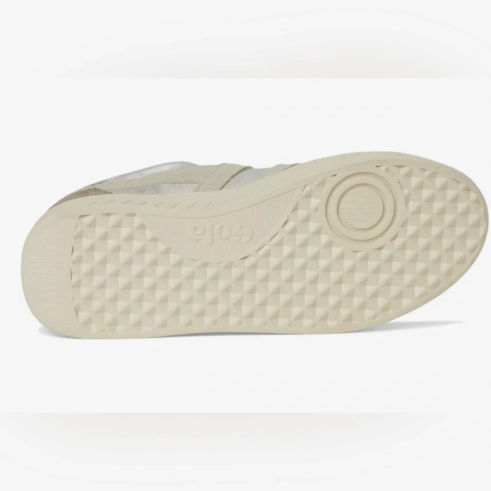 NEW Gola Superslam Blaze Silver/Wheat/Feather Gray Cream Sneakers - Picture 3 of 6